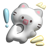 晚安小猫 膨胀版-吓